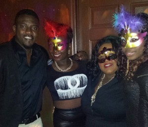 John Dumelo with Benita Bortey and Emma