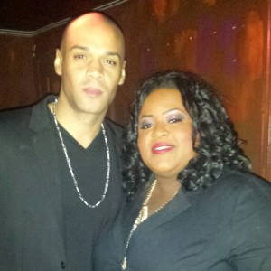 Jay Ghartey  and Benita Bortey